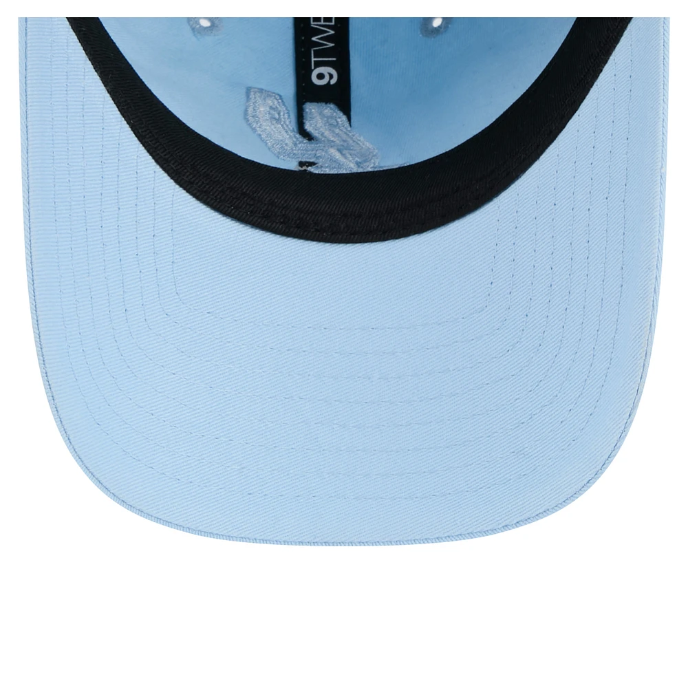 Women's New Era Light Blue San Antonio Spurs Colorpack 9TWENTY Adjustable Hat
