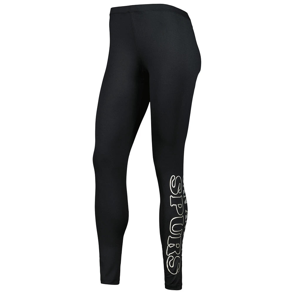 Legging G-III 4Her by Carl Banks noir pour femme San Antonio Spurs Stadium