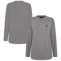 Sweat-shirt gris Levelwear Beaudry pour femme des San Antonio Spurs