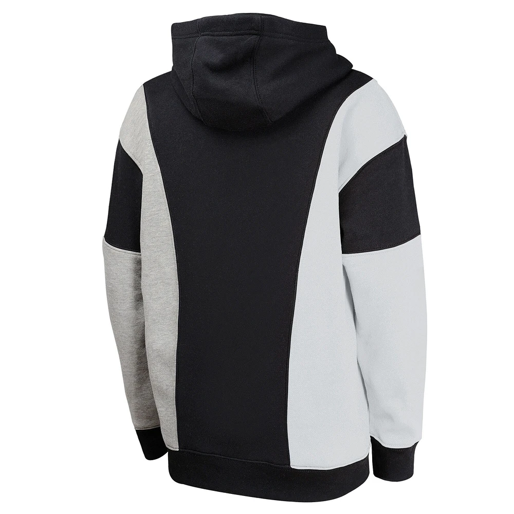 Sweat à capuche noir Ace the Hole pour jeunes San Antonio Spurs