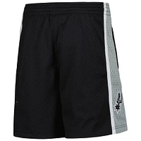 Youth Mitchell & Ness Black San Antonio Spurs Hardwood Classics Swingman Shorts