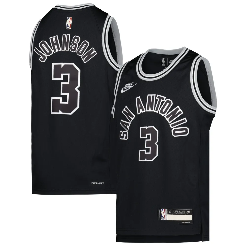 Keldon Johnson San Antonio Spurs Nike Youth 2022/23 Swingman Jersey - Classic Edition Black