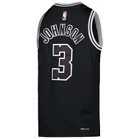 Maillot Swingman San Antonio Spurs 2022/23 Nike Keldon Johnson Noir - Édition Classique