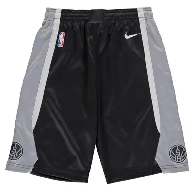 San Antonio Spurs Nike Youth Swingman Icon Performance Shorts - Black