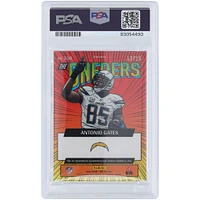 Antonio Gates San Diego Chargers Autographed 2022 Panini One The Oneders Gold #356 #13/15 PSA Authenticated 10 Card 