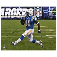 Lids LaDainian Tomlinson San Diego Chargers Fanatics Authentic Autographed  16 x 20 Powder Blue Jersey Running Photograph