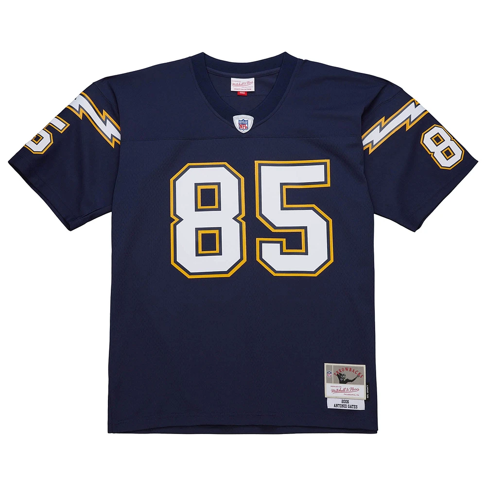 Men's Mitchell & Ness Antonio Gates Navy San Diego Chargers 2006 Legacy Replica Jersey