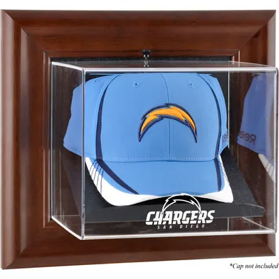 San Diego Chargers Fanatics Authentic Brown Framed Wall-Mountable Baseball Cap Display Case