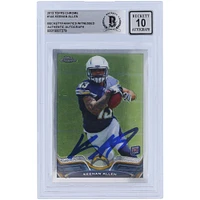 Topps Keenan Allen San Diego Chargers Autographed 2013 Topps Chrome #14 Beckett Fanatics Witnessed Authenticated 10 Rookie Card