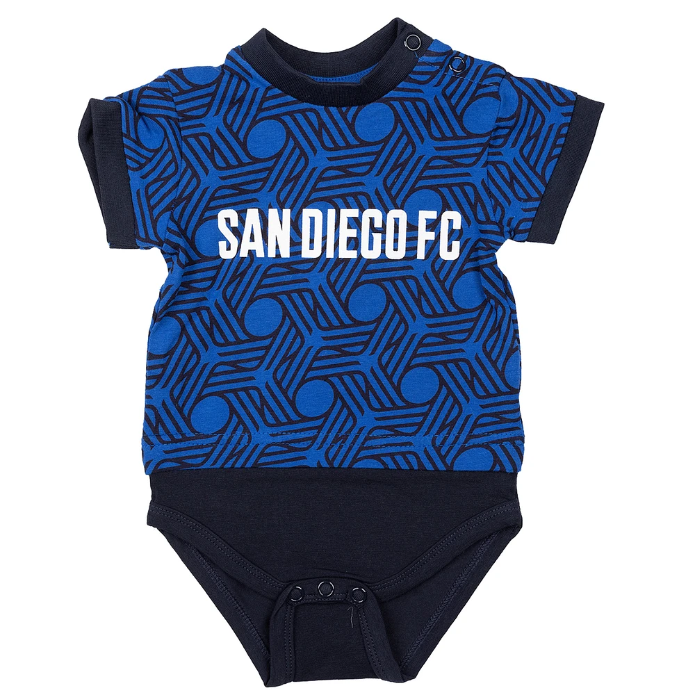 Infant Sport Design Sweden  Navy San Diego FC Body T-Shirt Bodysuit