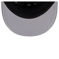 Men's New Era  Black San Diego FC Canvas 9FIFTY Snapback Hat