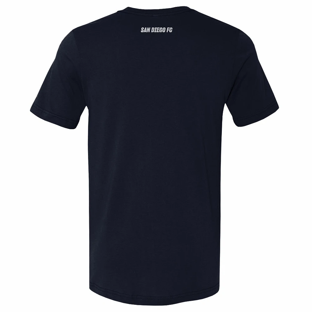 Men's 500 Level  Navy San Diego FC Monogram T-Shirt