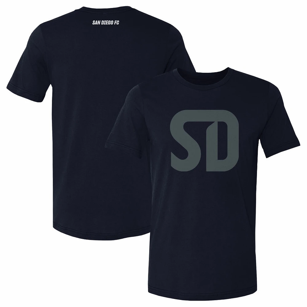 Men's 500 Level  Navy San Diego FC Monogram T-Shirt