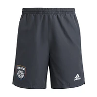 Men's adidas Gray San Diego FC 2025 Travel Shorts