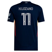 Men's adidas Hirving Lozano Navy San Diego FC 2025 State of Flow Authentic Player Jersey