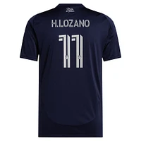 Men's adidas Hirving Lozano Navy San Diego FC 2025 State of Flow Replica Player Jersey