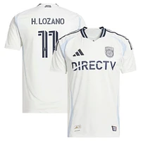 Men's adidas Hirving Lozano White  2025 Woven Into One Replica Player Jersey