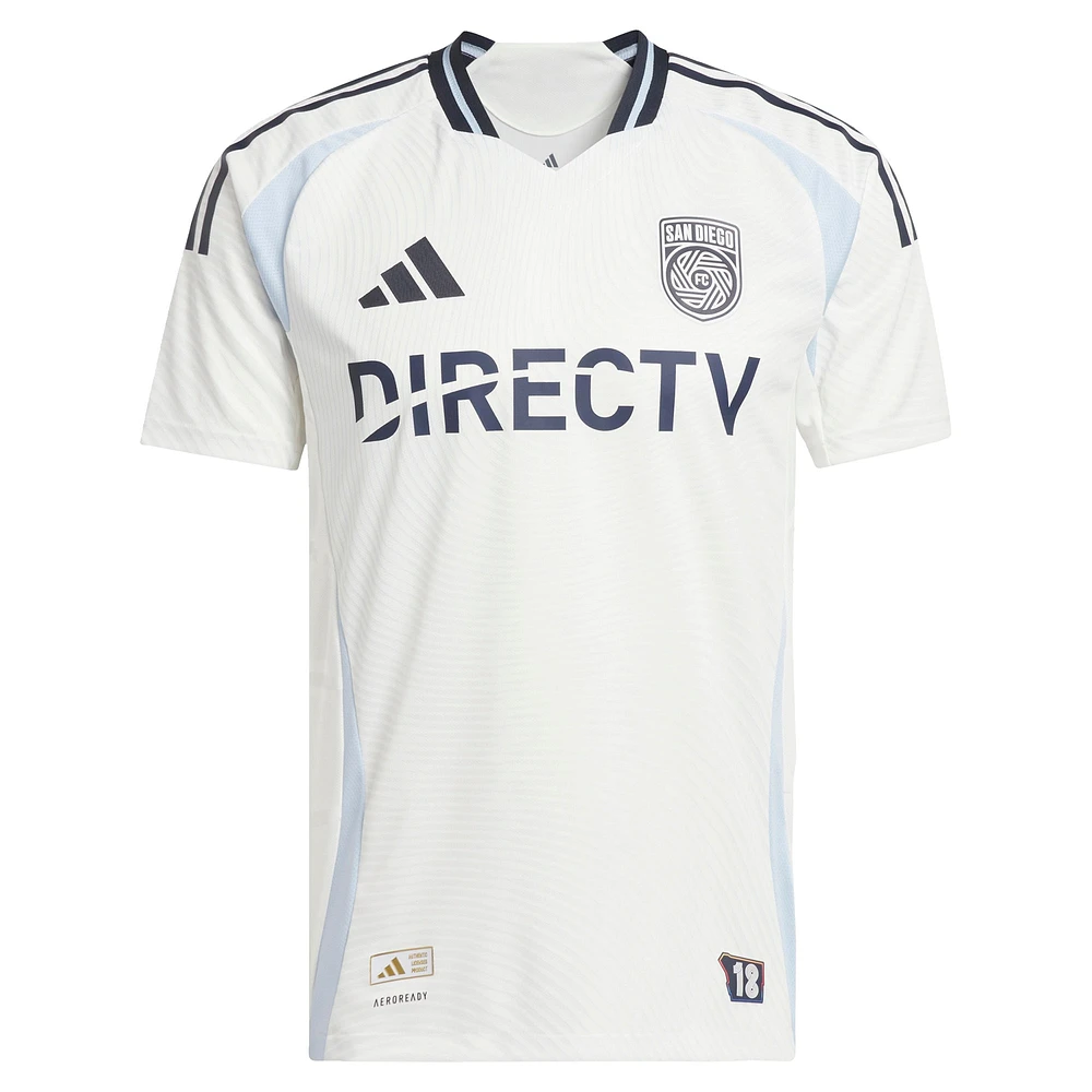 Men's adidas Hirving Lozano White  2025 Woven Into One Replica Player Jersey