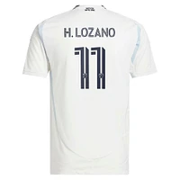Men's adidas Hirving Lozano White  2025 Woven Into One Replica Player Jersey