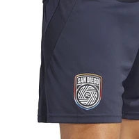 Men's adidas Navy San Diego FC 2025 State of Flow Authentic Shorts