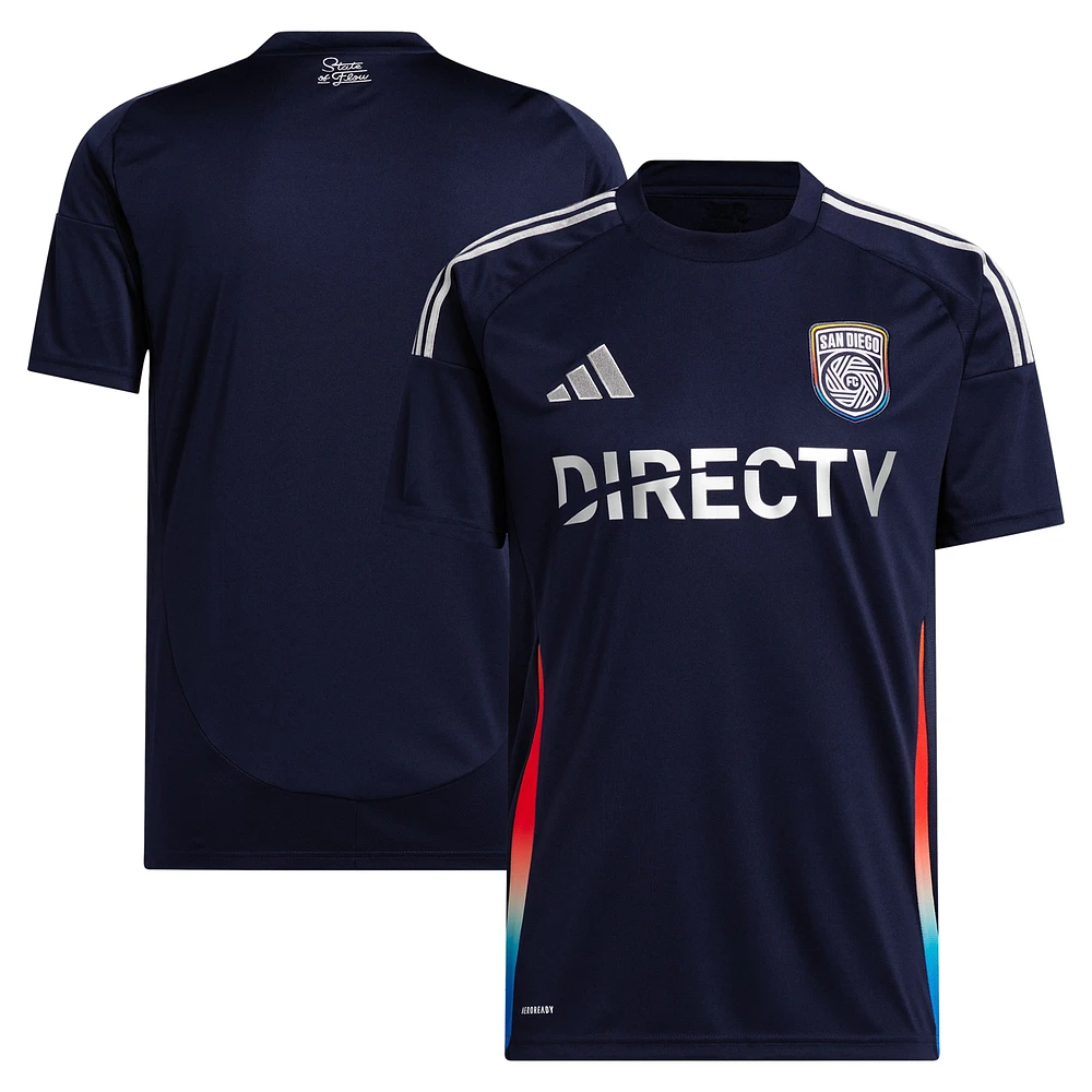 Maillot réplique adidas bleu marine San Diego FC 2025 State of Flow pour homme