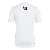 Men's adidas  White San Diego FC 2025 Jersey Hook AEROREADY T-Shirt