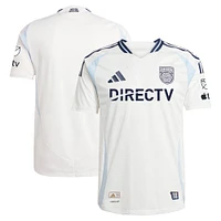 Men's adidas White San Diego FC 2025 Woven Into One Authentic Jersey