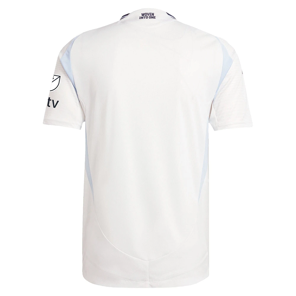 Men's adidas White San Diego FC 2025 Woven Into One Authentic Jersey