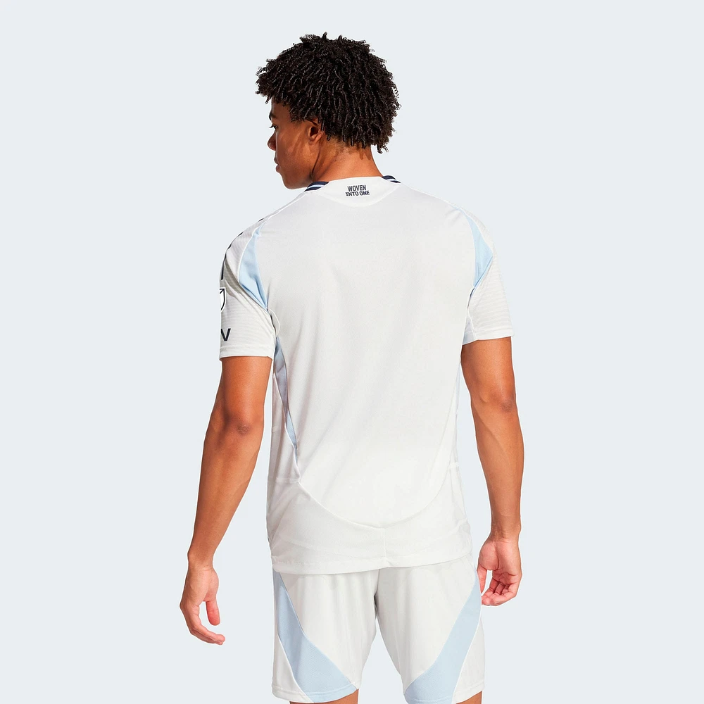 Men's adidas White San Diego FC 2025 Woven Into One Authentic Jersey