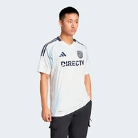 Men's adidas  White San Diego FC 2025 Woven Into One Replica Jersey
