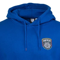 Sweat à capuche décontracté bleu San Diego FC On The Go pour homme