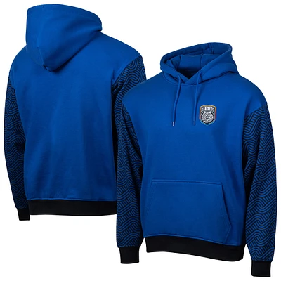 Sweat à capuche décontracté bleu San Diego FC On The Go pour homme