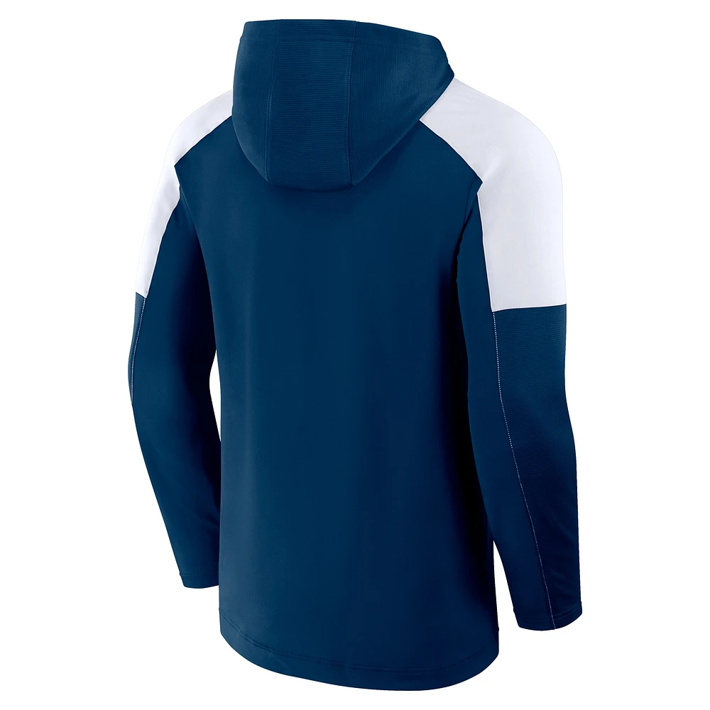 Sweat à capuche de transition San Diego FC Red Card bleu marine pour homme