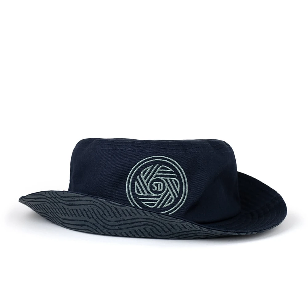 Men's Live Breathe Futbol  Navy San Diego FC Flow Bucket Hat