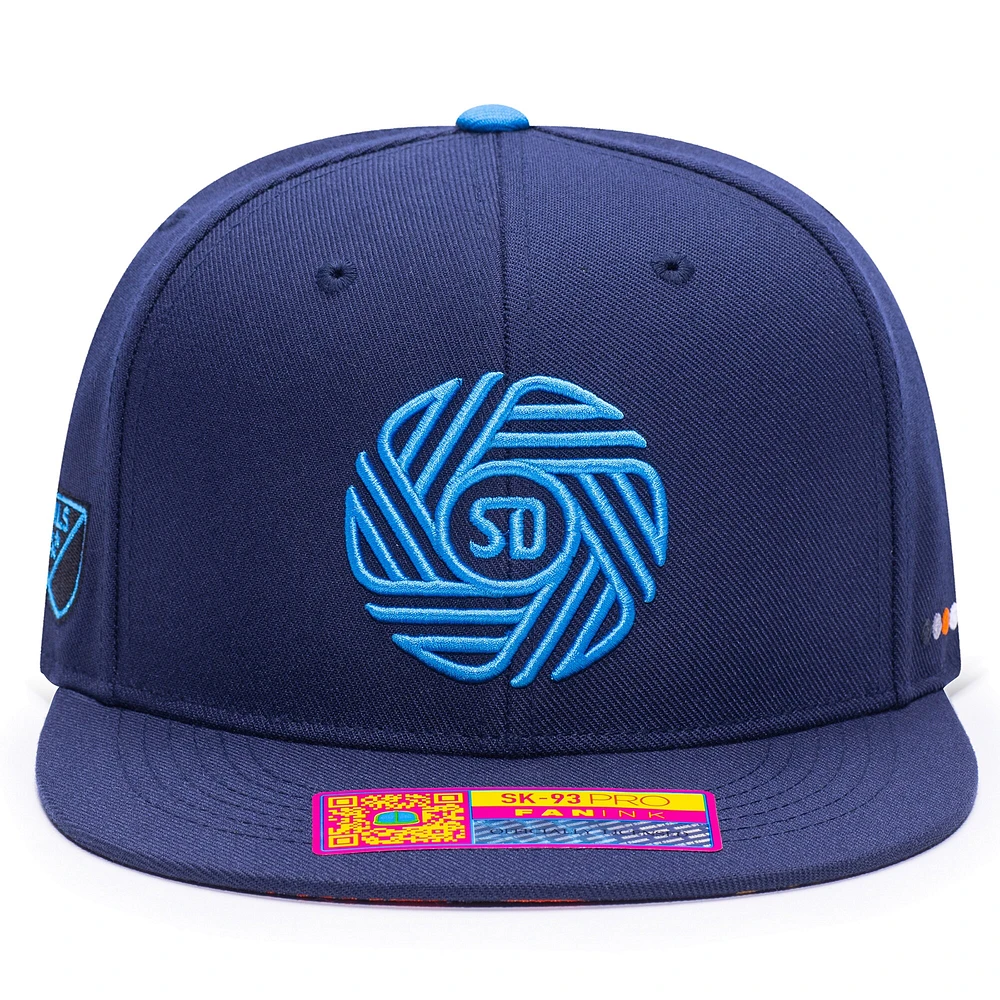 Men's Navy San Diego FC Tahiti Adjustable Hat