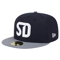 Men's New Era  Navy San Diego FC 2025 Kickoff 59FIFTY Fitted Hat