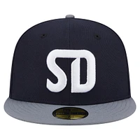 Men's New Era  Navy San Diego FC 2025 Kickoff 59FIFTY Fitted Hat