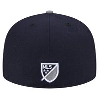 Men's New Era  Navy San Diego FC 2025 Kickoff 59FIFTY Fitted Hat