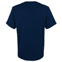 Preschool Navy San Diego FC Primary Logo T-Shirt