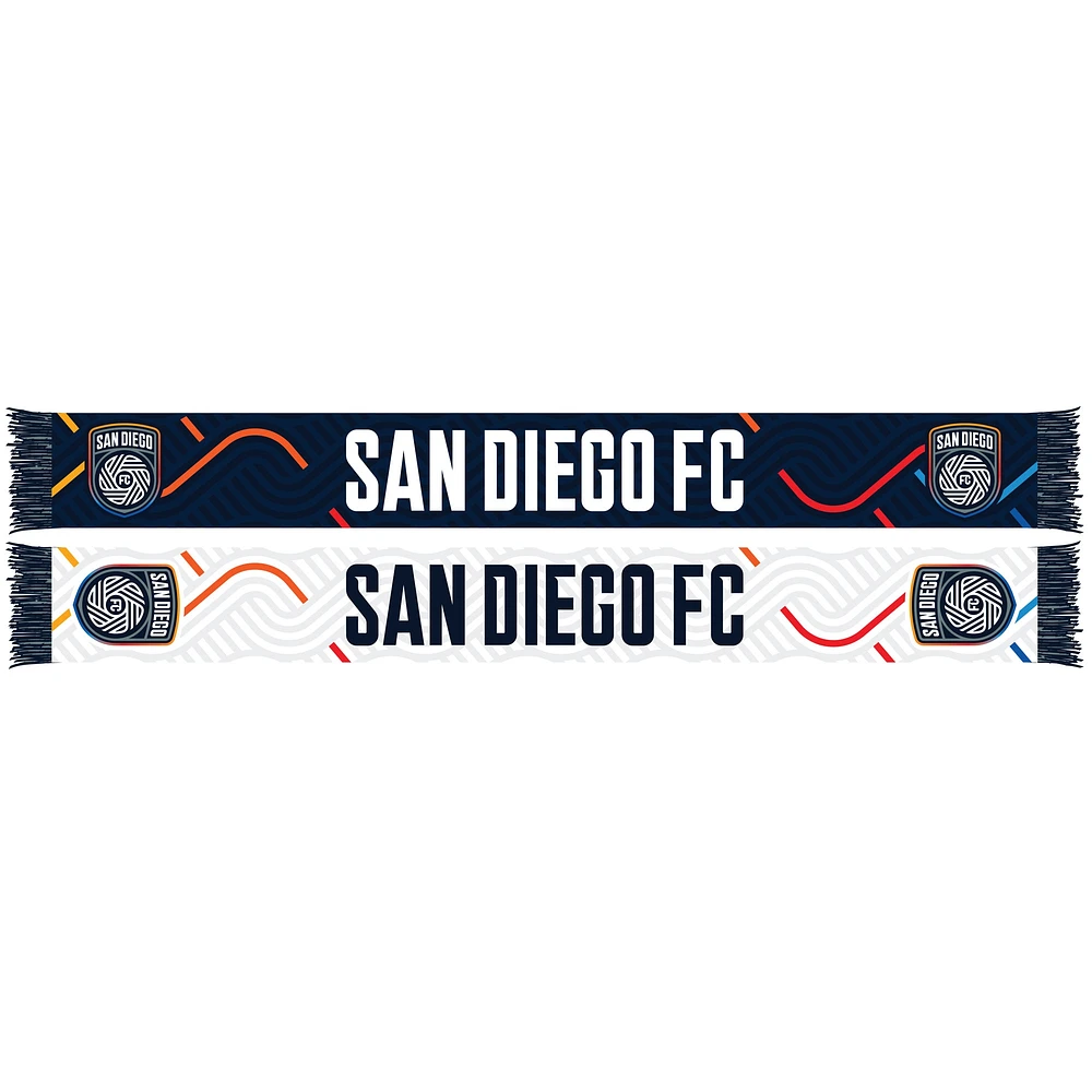 Ruffneck Scarves  Blue San Diego FC Community Colors Summer Scarf