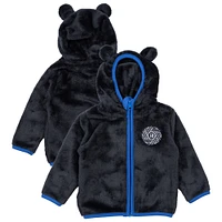 Toddler Sport Design Sweden  Navy San Diego FC Tie-Breaker Teddy Full-Zip Hoodie