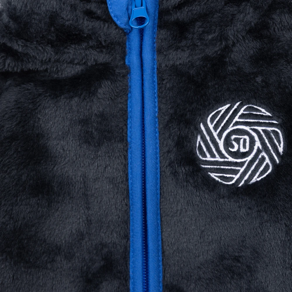 Toddler Sport Design Sweden  Navy San Diego FC Tie-Breaker Teddy Full-Zip Hoodie