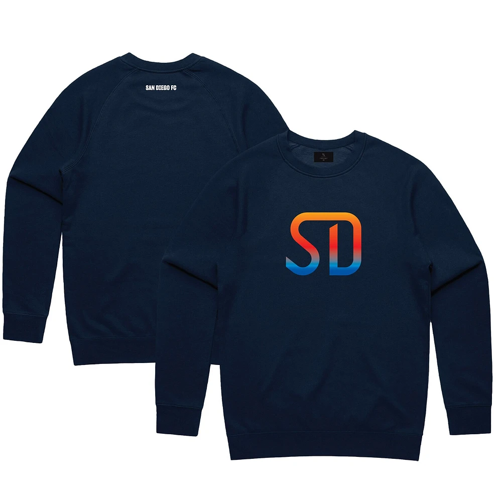 Unisex Peace Collective  Navy San Diego FC Pullover Sweatshirt