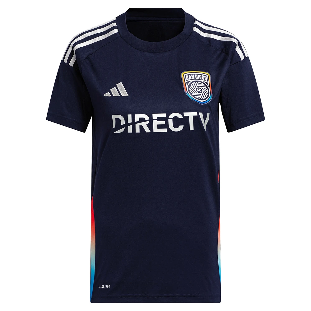 Women's adidas  Navy San Diego FC 2025 State of Flow Replica Jersey