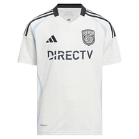Youth adidas  White San Diego FC 2025 Woven Into One Replica Jersey