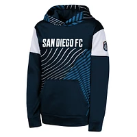 Youth Navy San Diego FC Unbeatable Pullover Hoodie