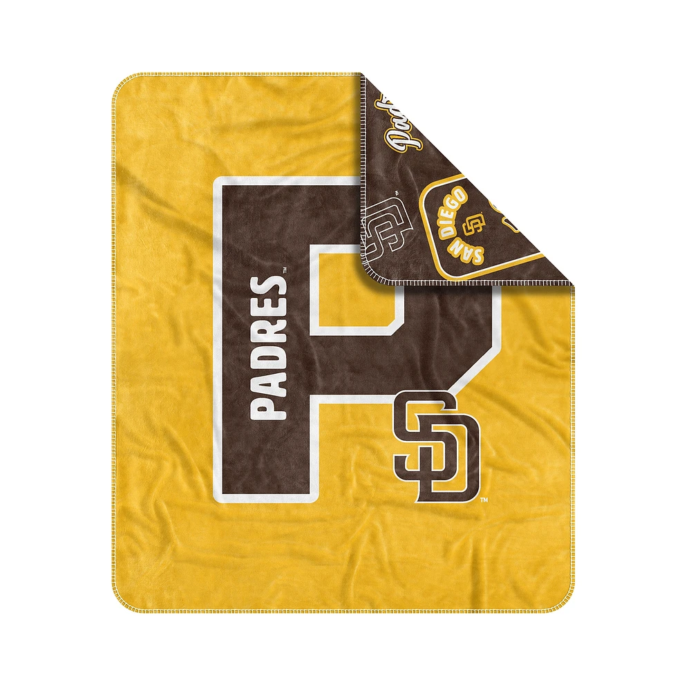  San Diego Padres 50" x 60" Dream Weave Throw Blanket