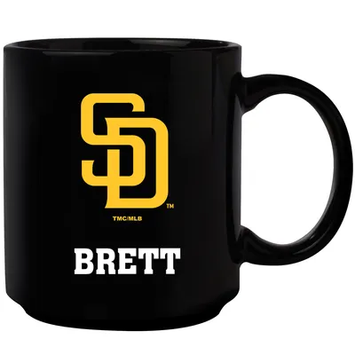 San Diego Padres 11oz. Personalized Mug - Black