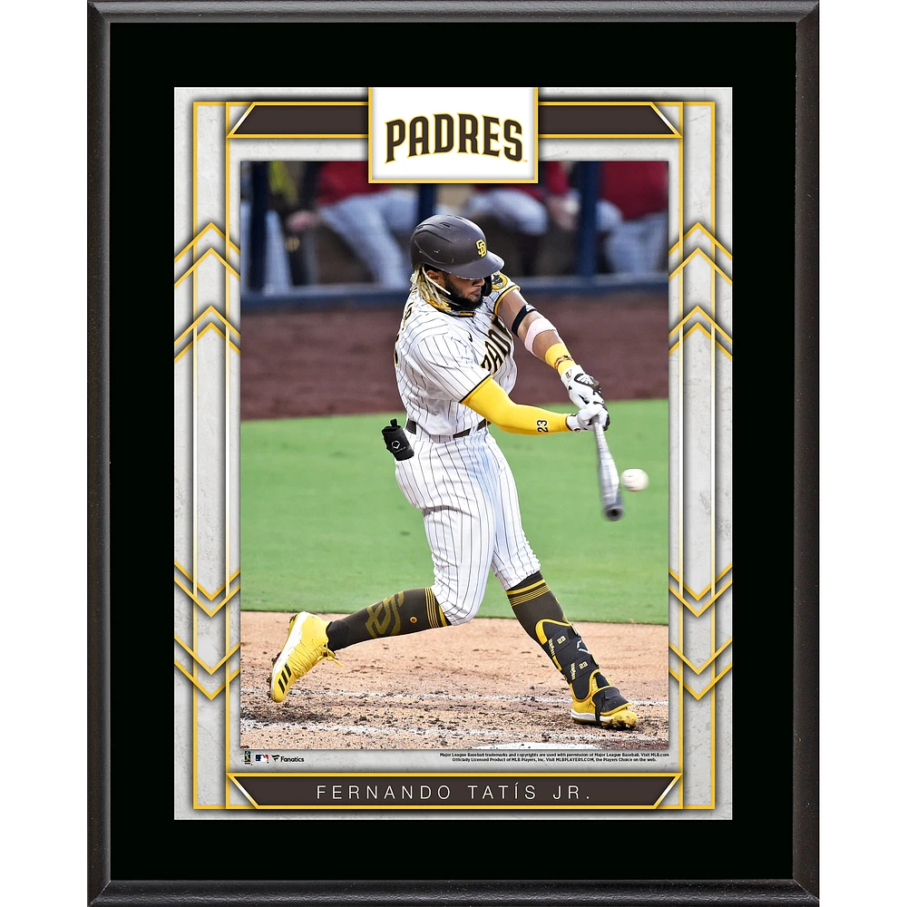 FERNANDO TATIS Jr. Autographed San Diego Padres Framed Nike