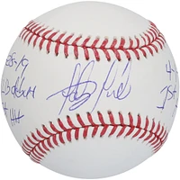 Balle de baseball autographiée Fernando Tatis Jr. des Padres de San Diego avec inscriptions multiples - Édition limitée n° 10/10